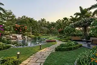 Landscaped Garden